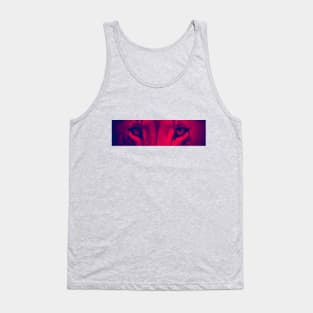 Lion Eyes (Red) Tank Top